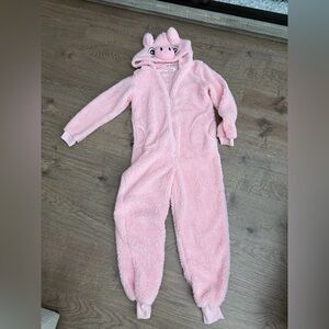 Pink Pig Onesie Pajamas
